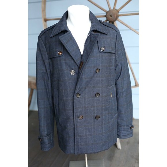 Moorer Cashmere Blend Down Jacket Coat WATERPROOF Wool $2395 NWT Size 50/40